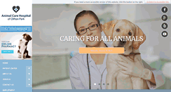 Desktop Screenshot of animalcarehospitalcp.com